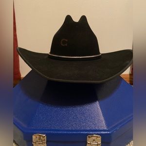 Charlie One Horse Black Cowboy Hat